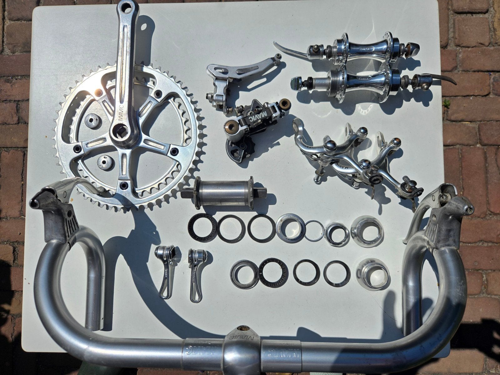 Te koop mavic simplex stronglicht onderdelen., Ophalen of Verzenden