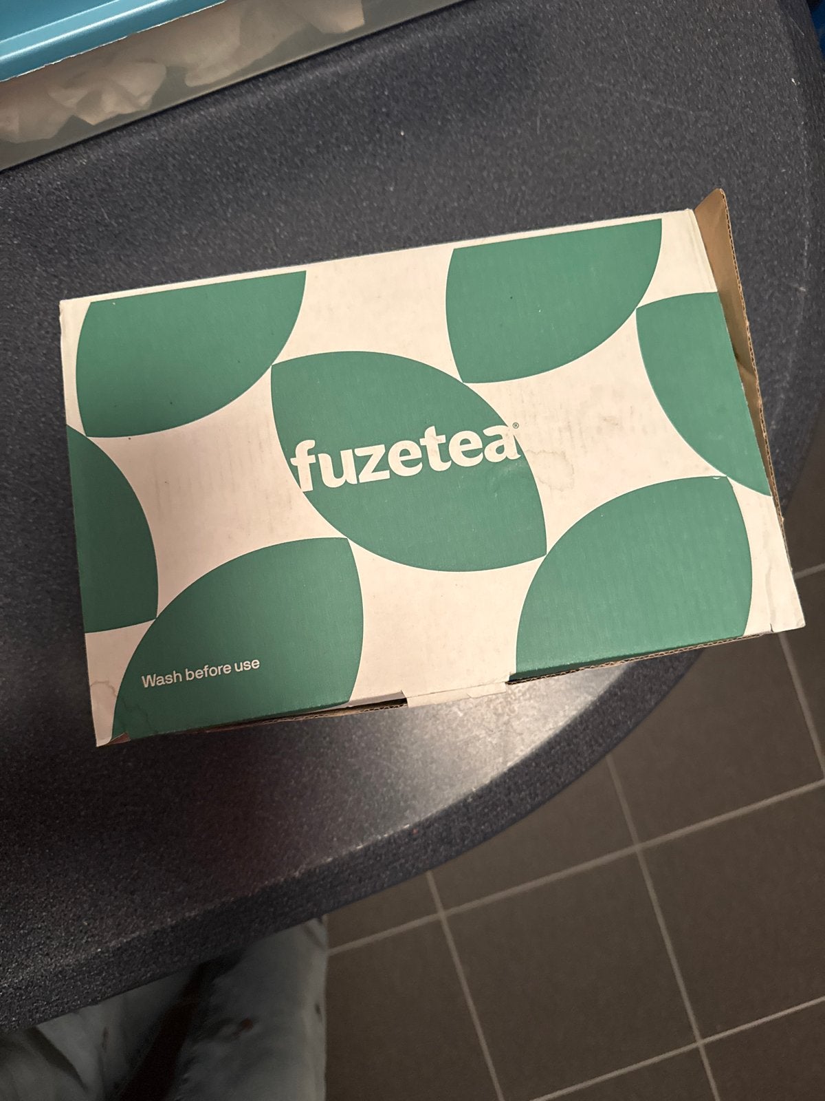 Fuze Tea Glazen Set - 6 Stuks nieuw, Nieuw, Ophalen of Verzenden, Overige merken, Glas