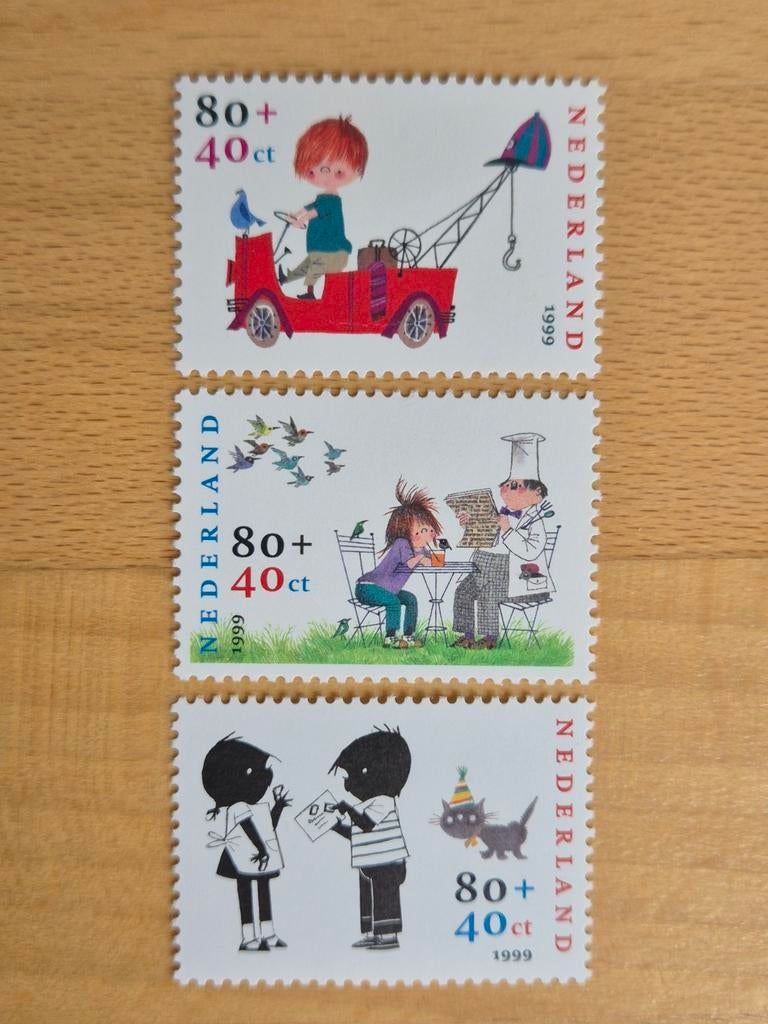 Nederland 1999 kinderpostzegels, Ophalen of Verzenden, Na 1940, Postfris