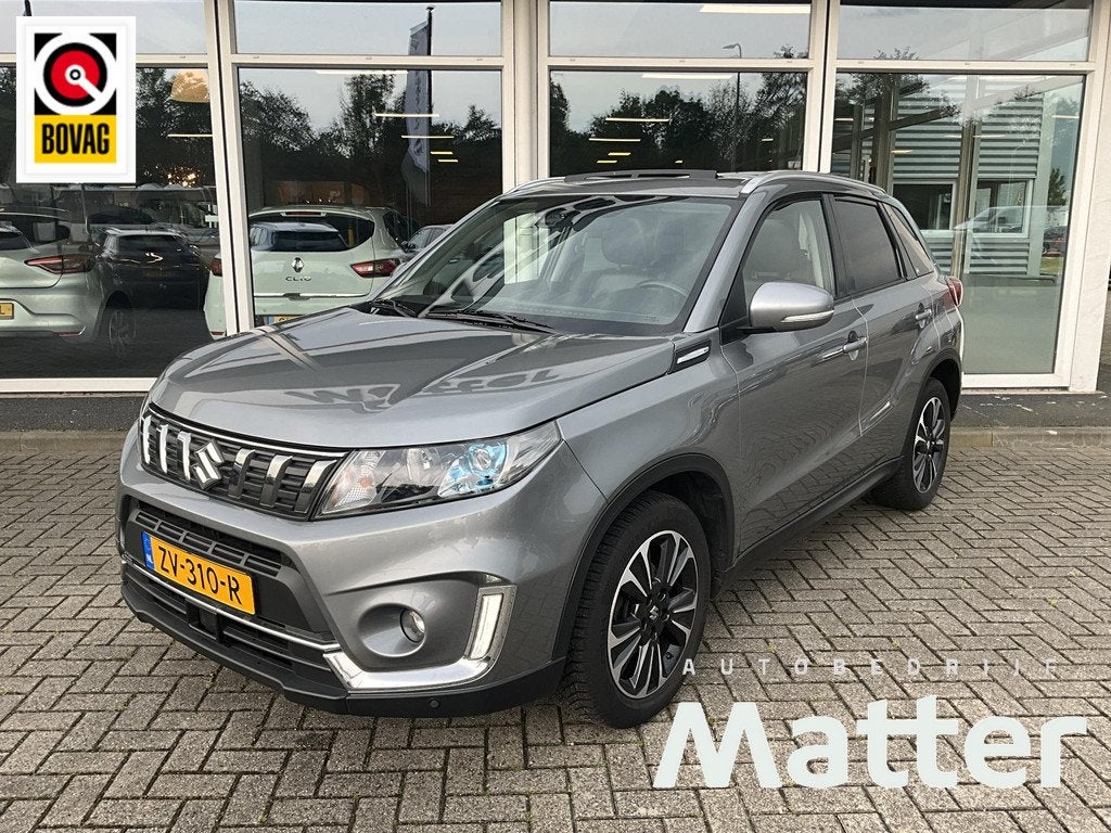 Suzuki Vitara 1.4 Boosterjet Stijl Pano | Trekhaak, Gebruikt, 4 cilinders, Met garantie (alle), 400 kg