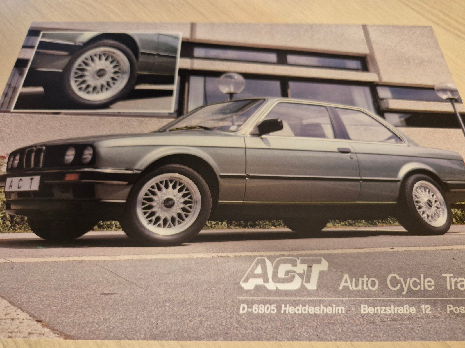 ACT TUNER BMW E30 3 serie lichtmetalen velgen brochure izgst, Ophalen of Verzenden, Zo goed als nieuw, BMW