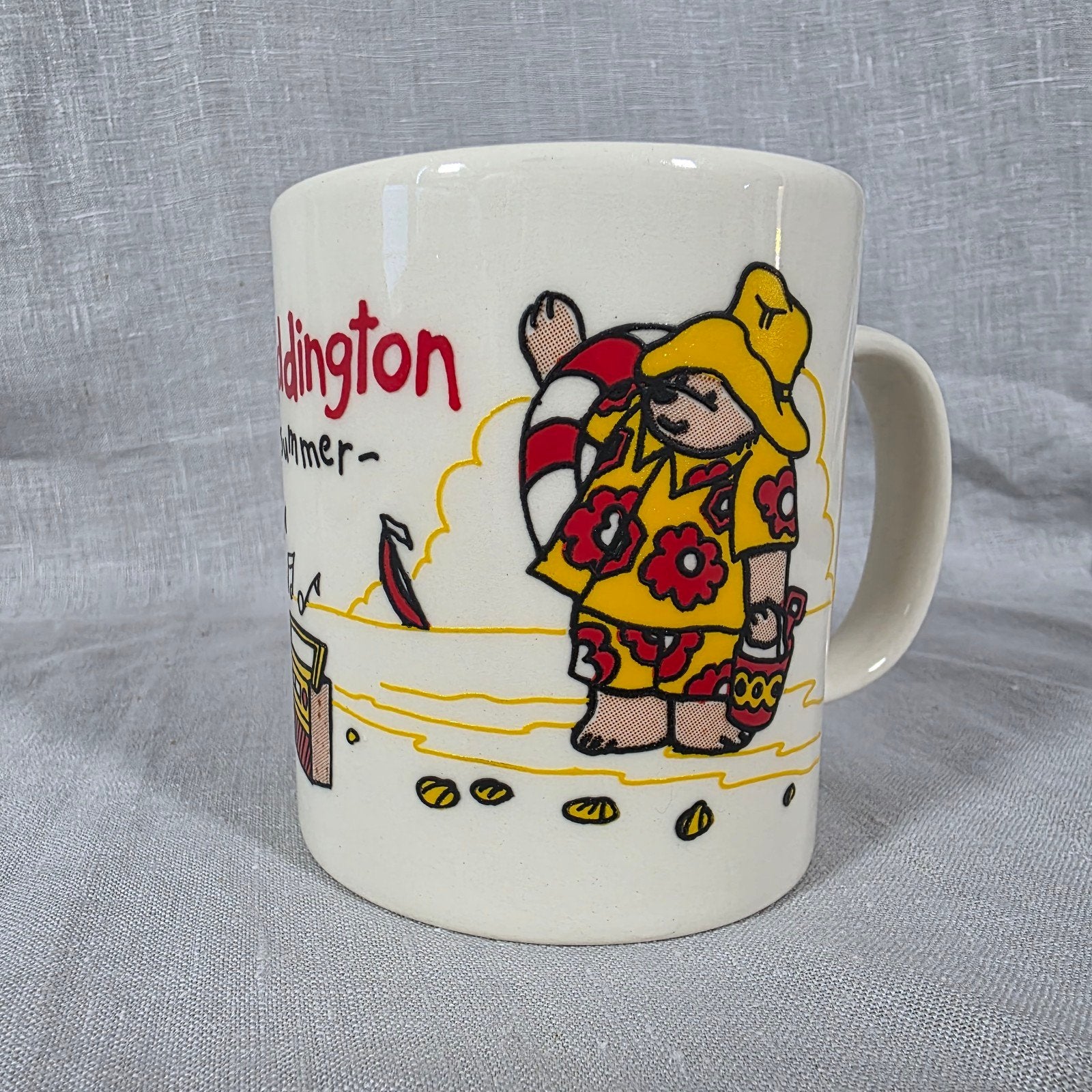 winnie de pooh vintage beker, Ophalen of Verzenden, Gebruikt, Vintage, Mok