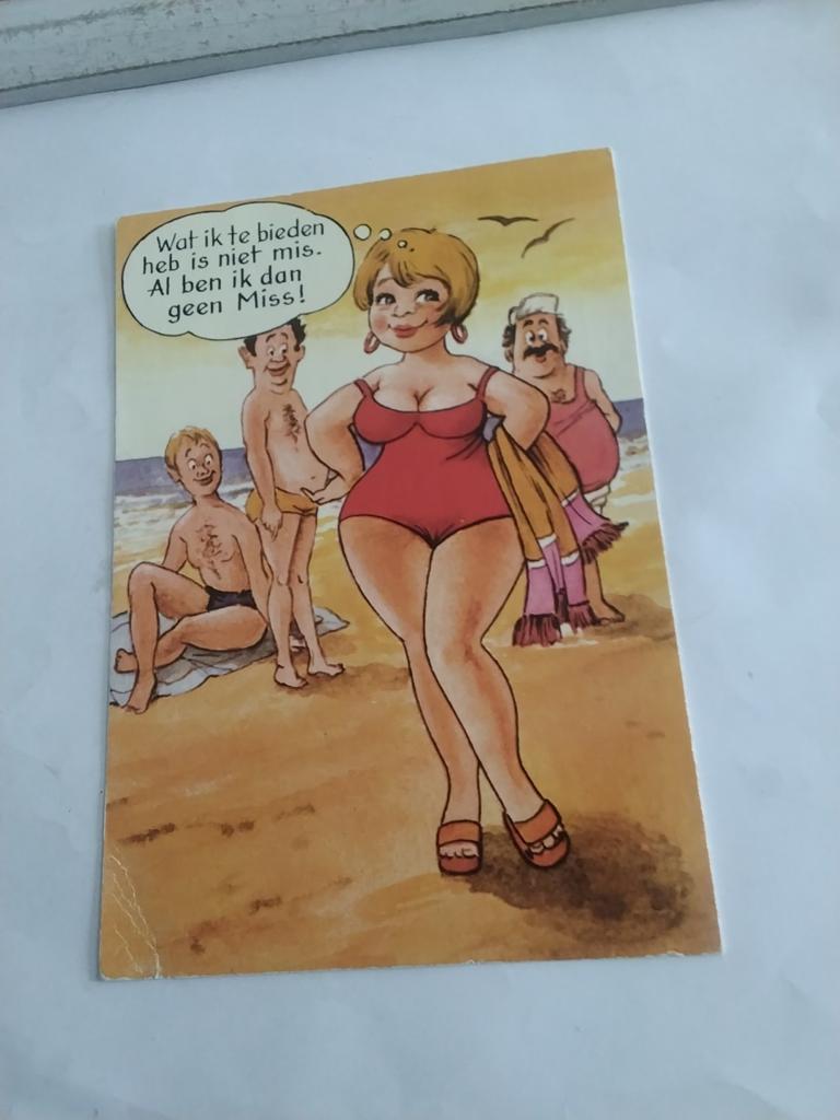Wat ik te bieden heb is niet mis., Verzamelen, Ansichtkaarten | Themakaarten, Ophalen of Verzenden, 1940 tot 1960