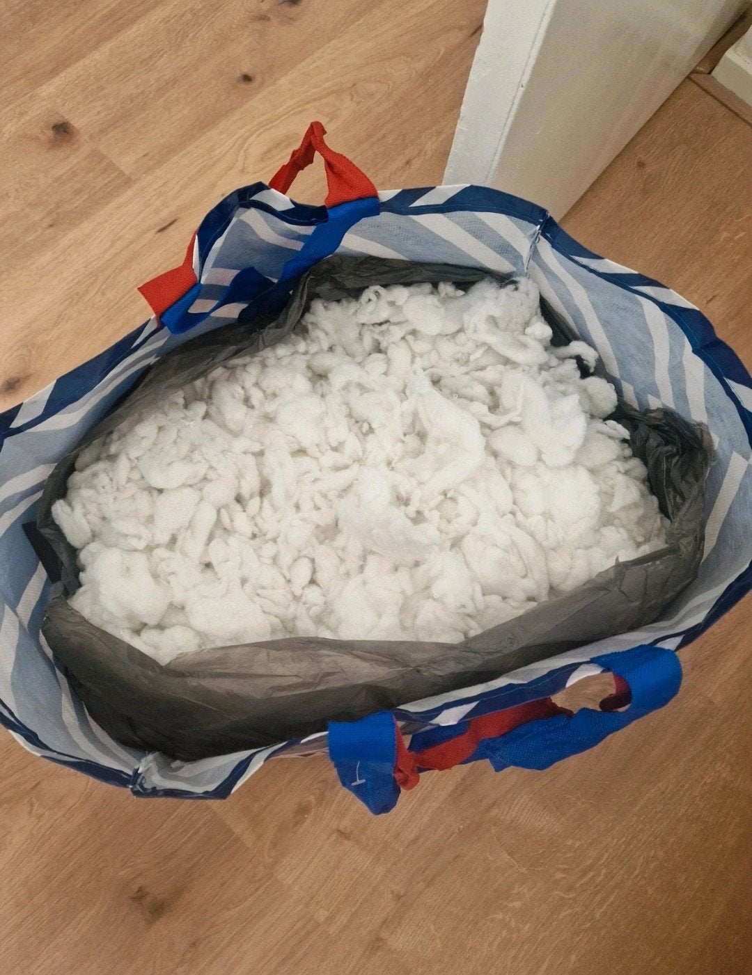 Vulmateriaal, Ophalen