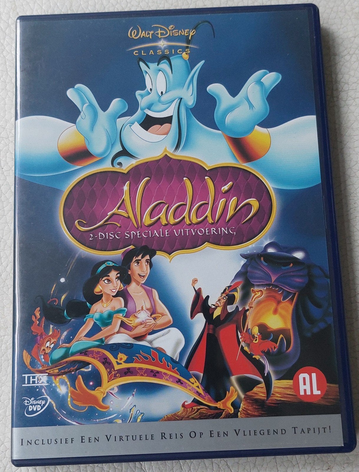 Aladdin 2-Disc Speciale Uitvoering DVD - Disney Classic, Bonusmateriaal, Gebruikt, Animatie, Alle leeftijden