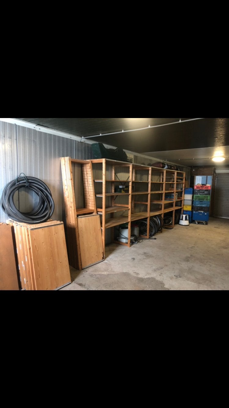 Bruynzeel stellingkast met planken (100x60), Ophalen of Verzenden, Gebruikt