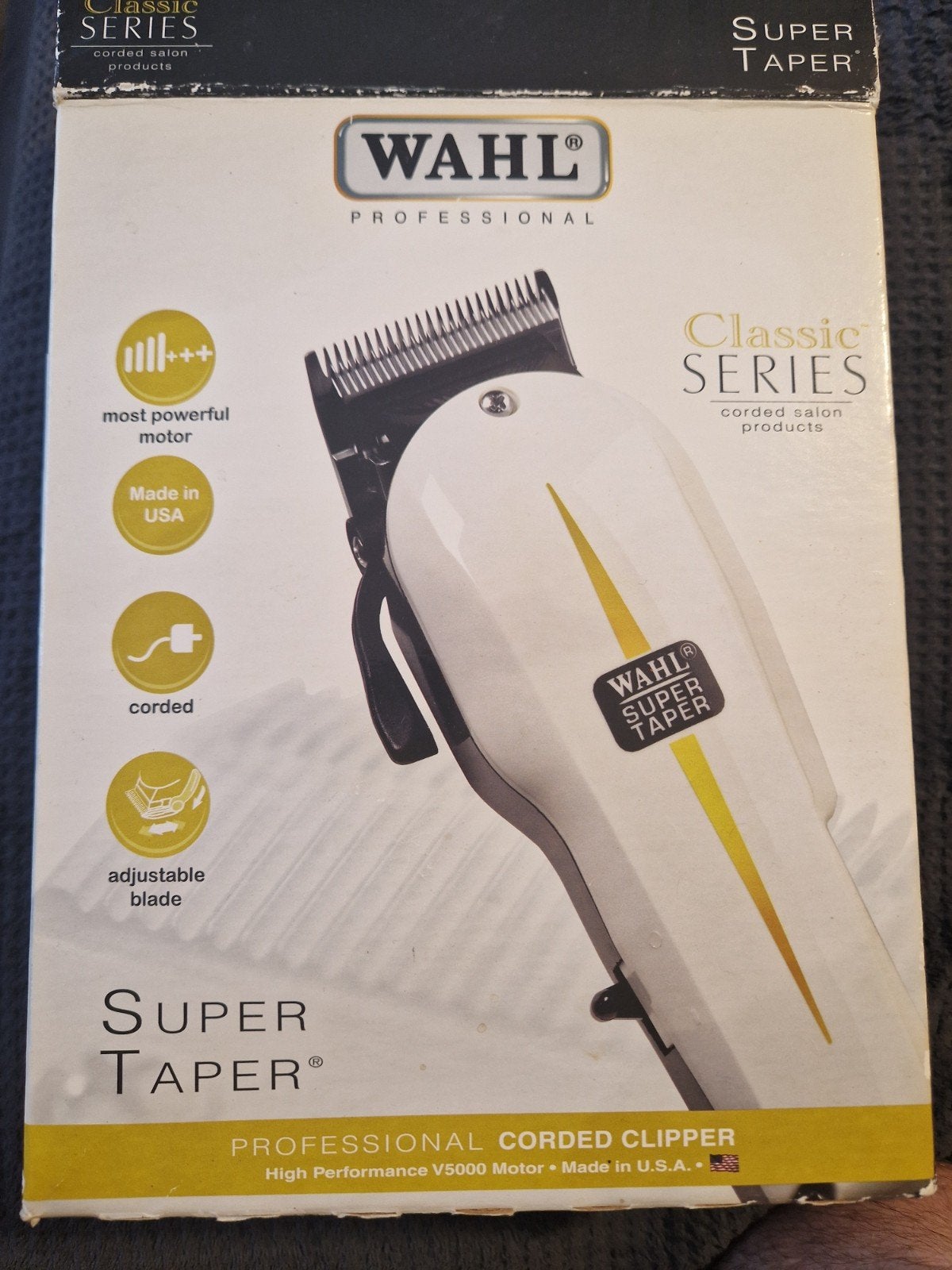 Wahl Super Taper Tondeuse - Compleet Nieuw en Ongebruikt, Ophalen of Verzenden, Nieuw, Tondeuse