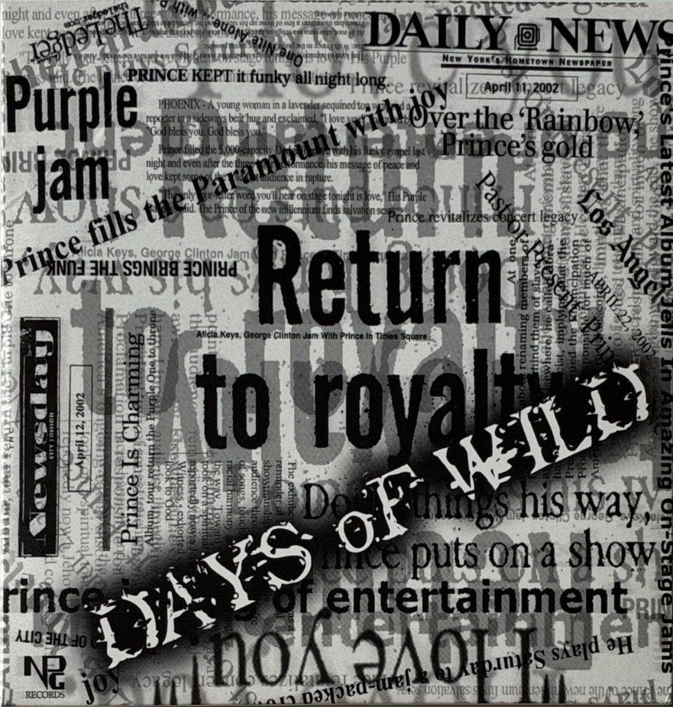 Prince - Days Of Wild (cd maxi), Gebruikt, Eerste persing, Ophalen of Verzenden, Pop
