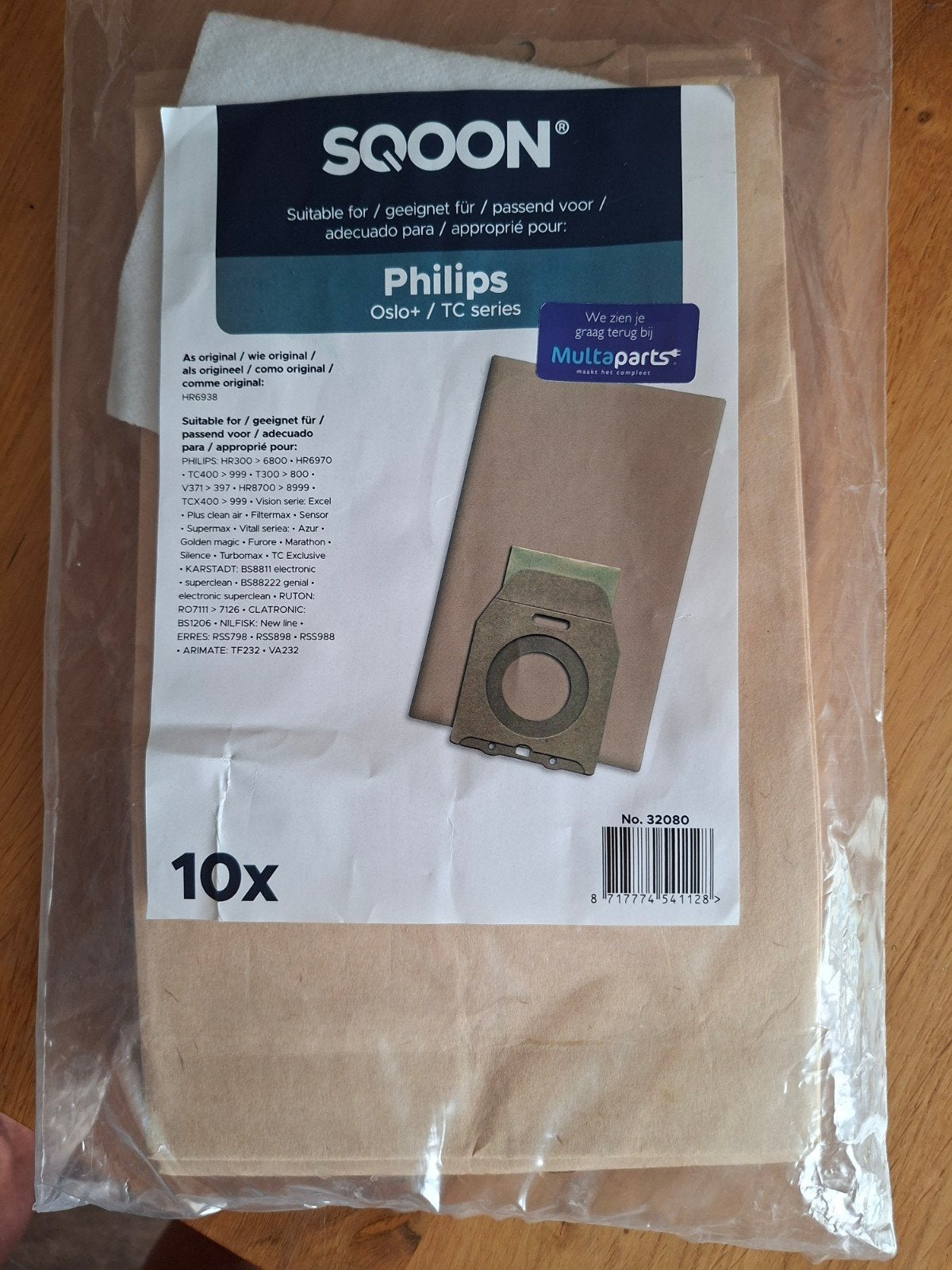 stofzuigerzakken voor Philips Oslo+ / TC series (7 stuk, Witgoed en Apparatuur, Philips, Nieuw, Sledestofzuiger, Ophalen