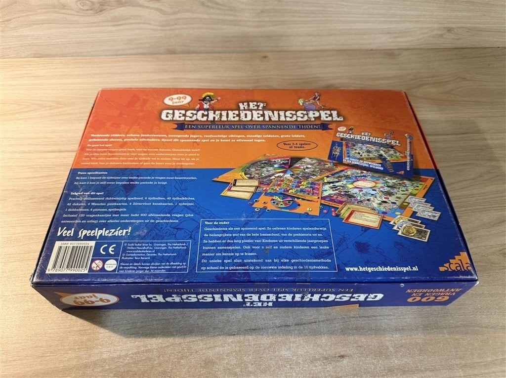 het geschiedenisspel - s6877, Verzenden, Zo goed als nieuw