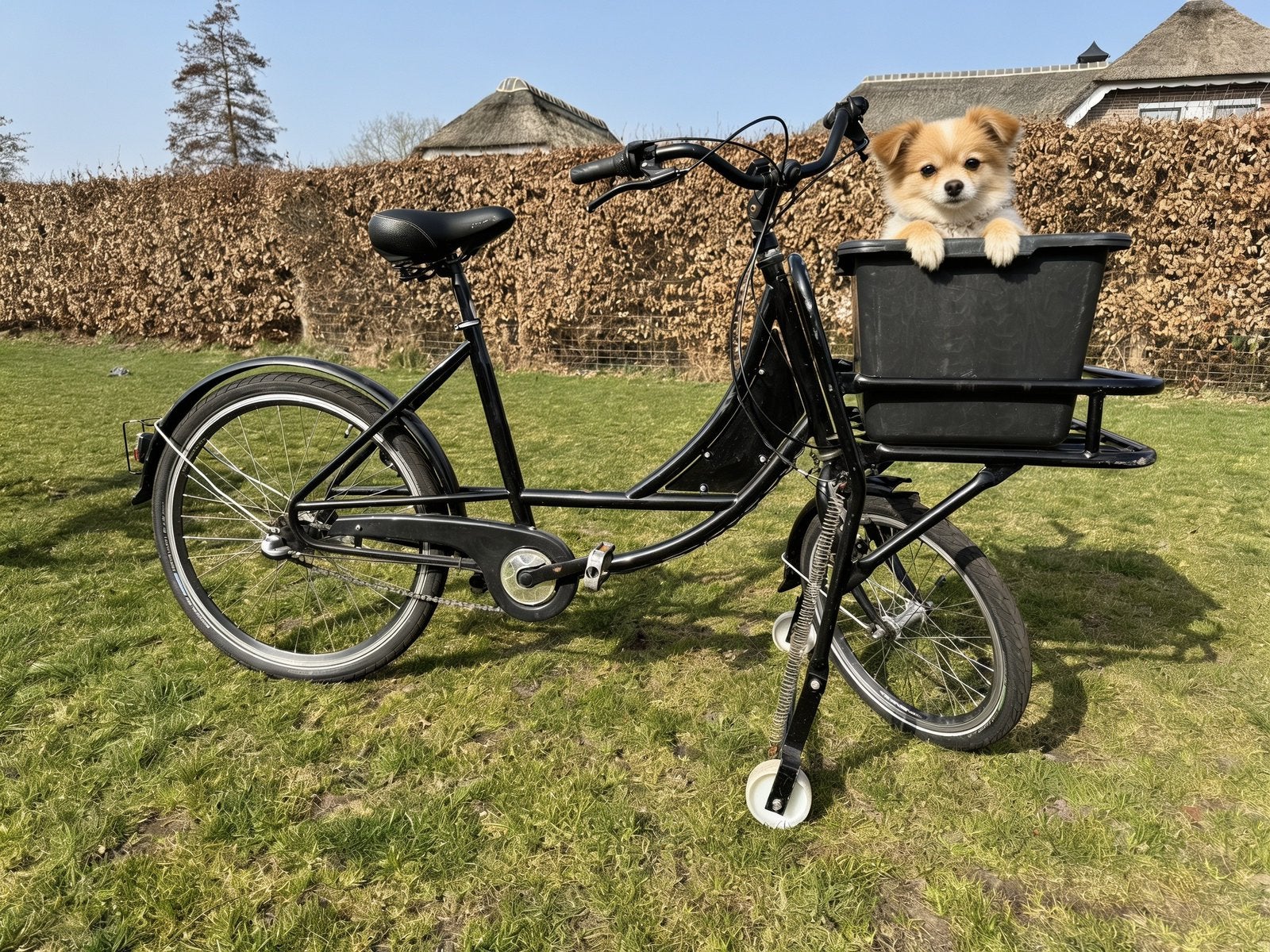 Stoere sportieve Hondenfiets transportfiets bakfiets, Ophalen, Overige merken, Versnellingen