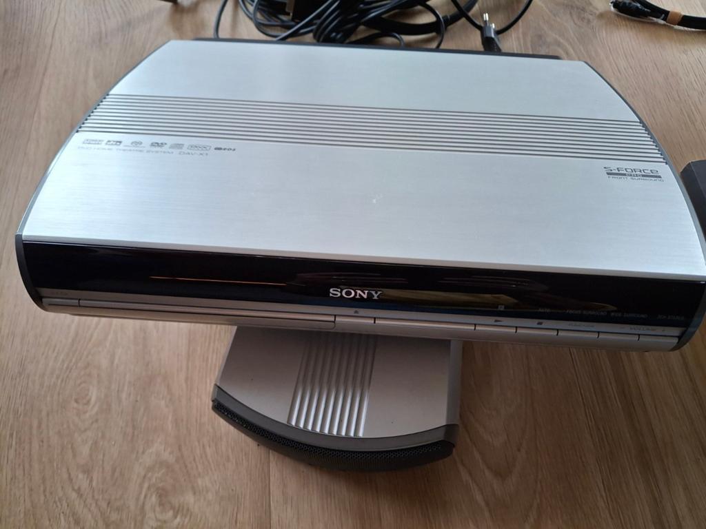 Te koop Sony DVD Home theatre systemen S-Force pro DAV-X1, Audio, Tv en Foto, Soundbars, Ophalen, Zo goed als nieuw