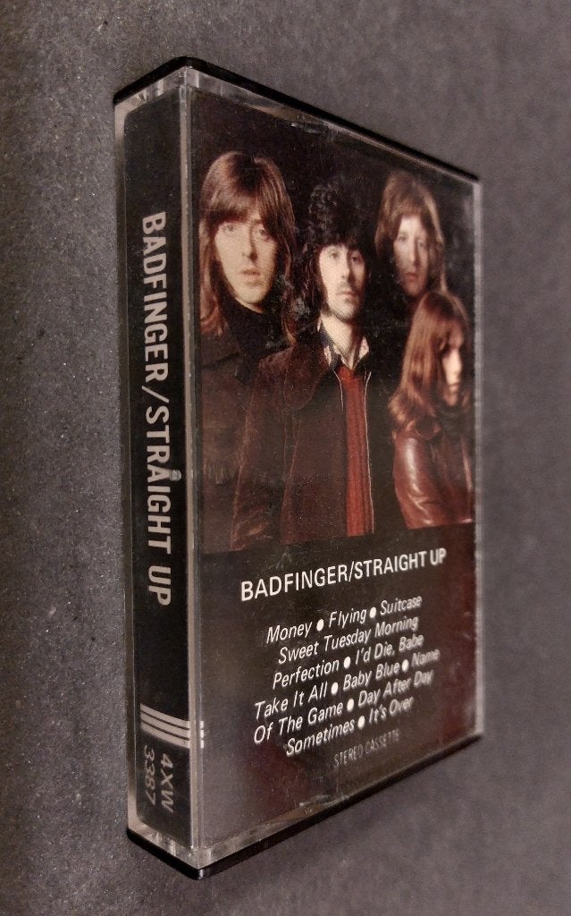 Badfinger CASSETTE Straight Up ORIGINEEL Apple Beatles USA, Cd's en Dvd's, Cassettebandjes, Gebruikt, Apple, Verzenden, 1 bandje