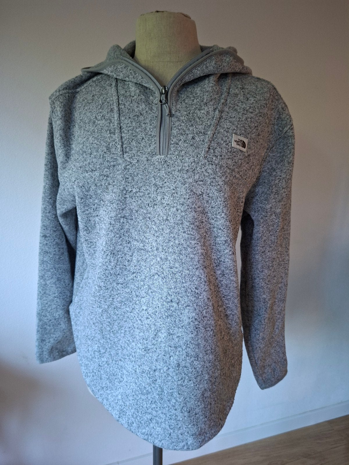 The North Face Hoodie Grijs - Maat M, Maat 38/40 (M), Ophalen of Verzenden, Zo goed als nieuw, The North Face