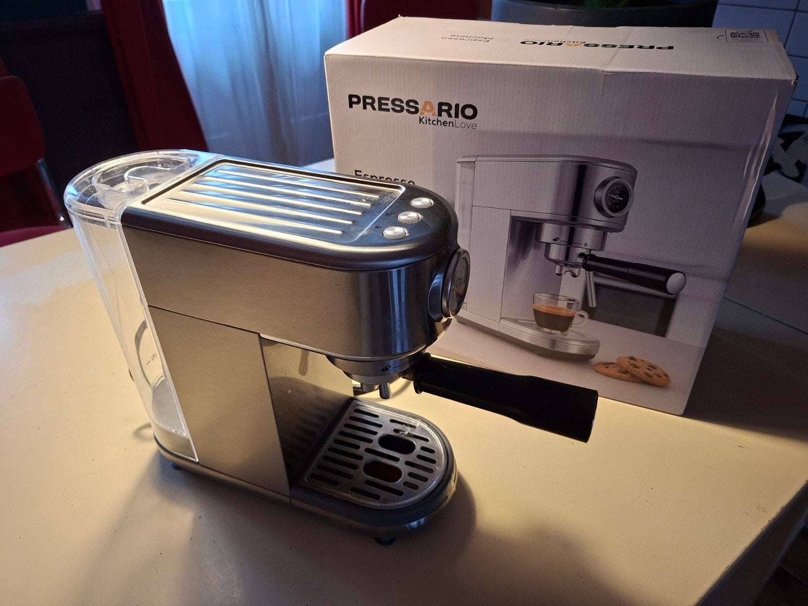 Nieuwe Pressario Espressomachine, Witgoed en Apparatuur, Ophalen of Verzenden, Nieuw, Espresso apparaat