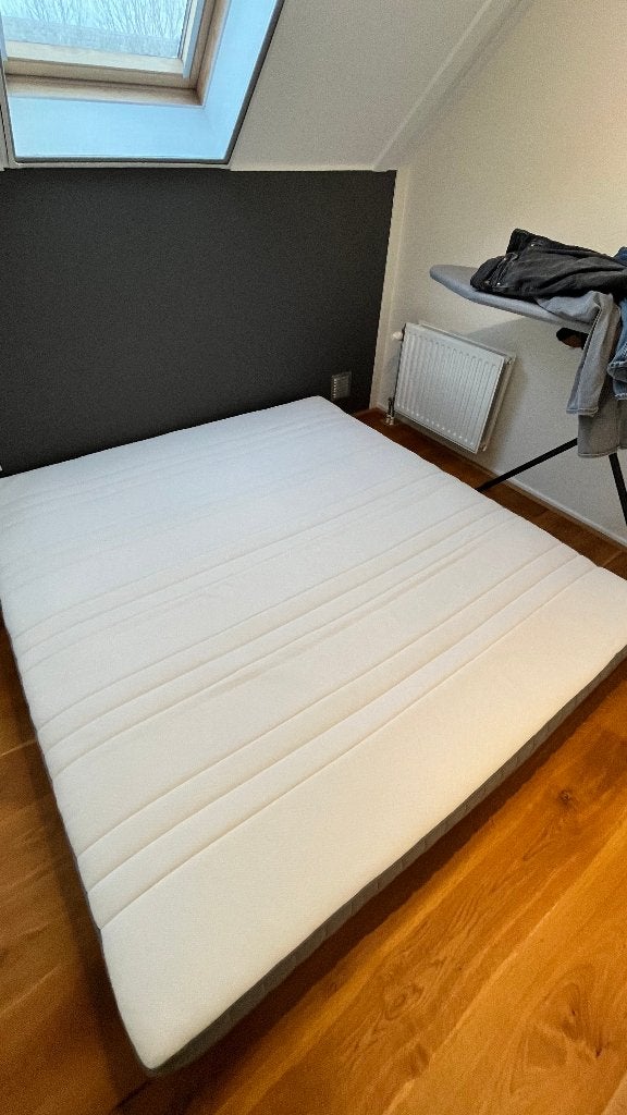 IKEA HÖVÅG pocketveringmatras 180x200 middelhard, Ophalen, Tweepersoons, Zo goed als nieuw, Matras