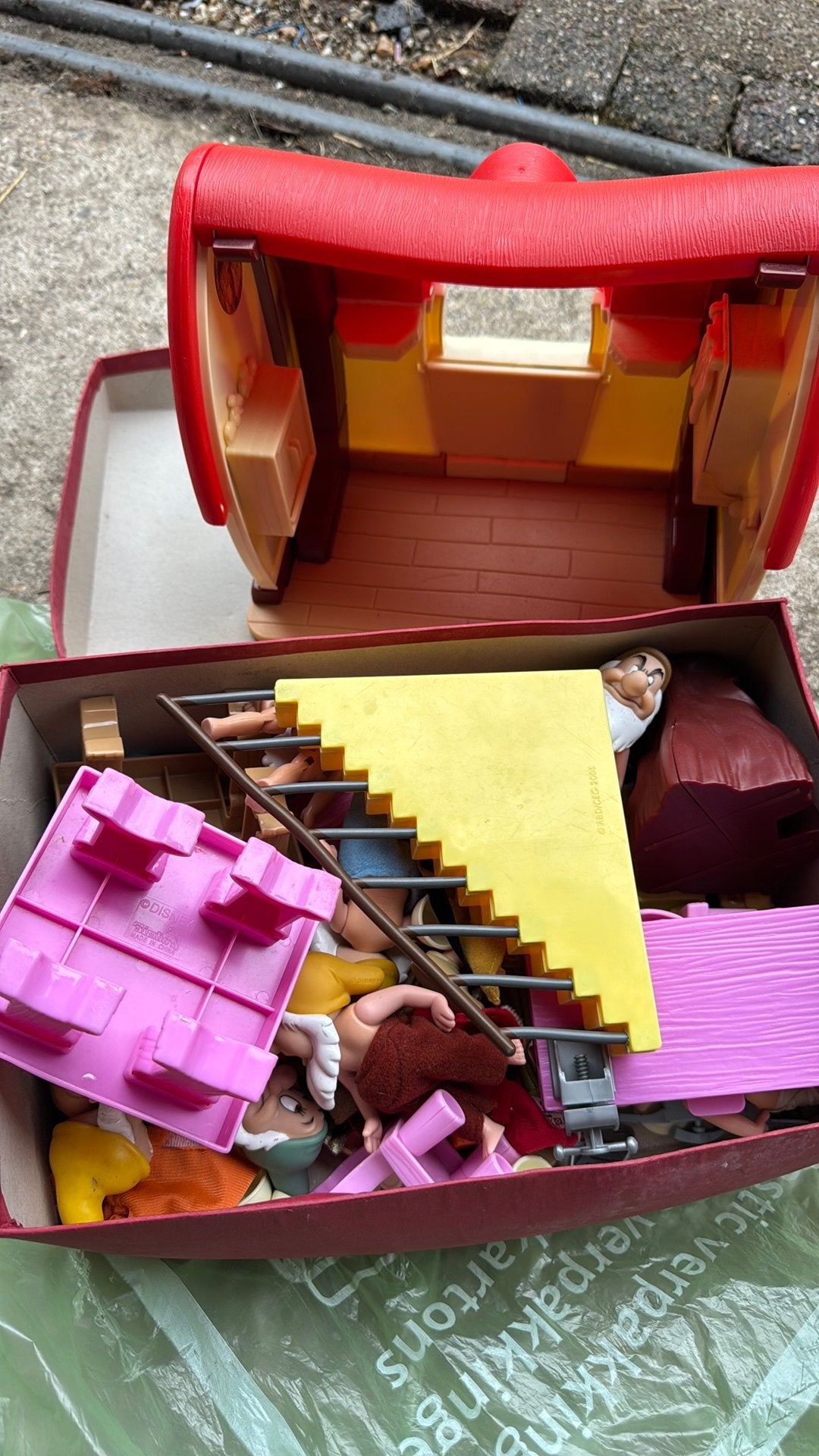 Kabouter speelhuis, Kinderen en Baby's, Speelgoed | Buiten | Speelhuisjes, Ophalen, Gebruikt, Kunststof