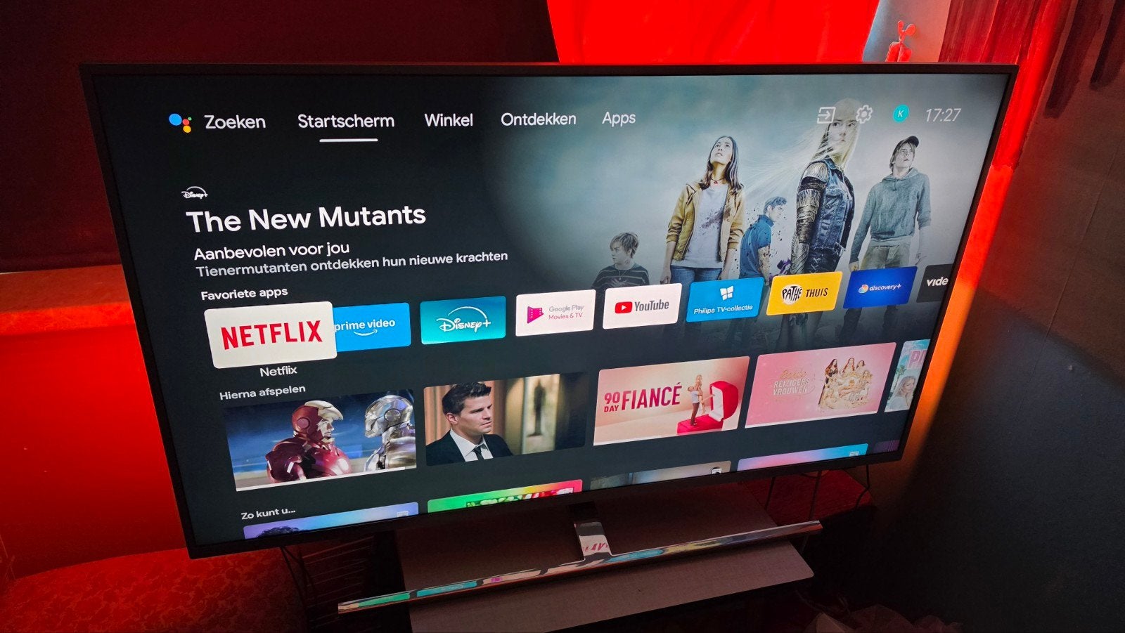 Philips 50PUS8545/12 4K UHD Smart TV met Ambilight, Ophalen, Philips, LED, 50 Hz