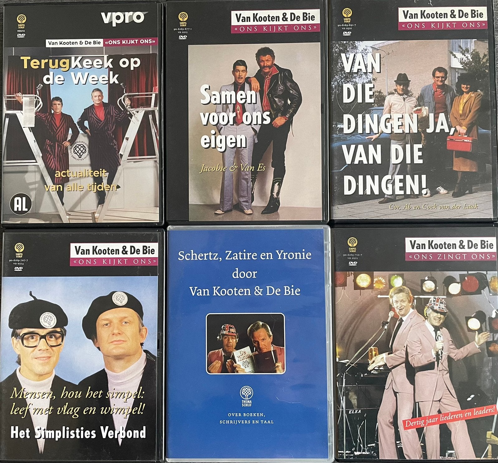 Kees Van Kooten En Wim De Bie Koot & Bie Ons Kijkt Ons, Alle leeftijden, Zo goed als nieuw, Komedie, Overige seizoenen