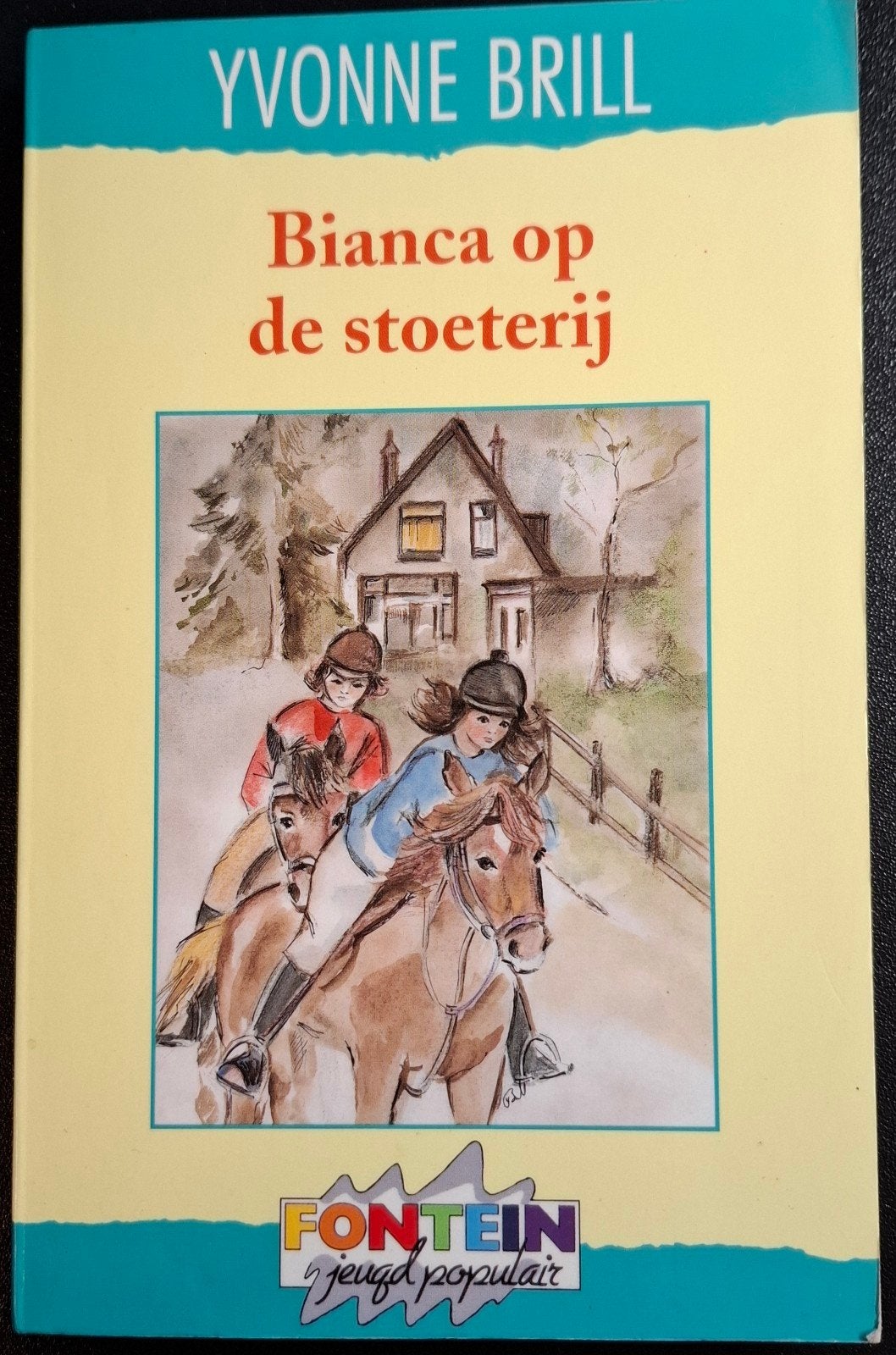 Bianca op de stoeterij - Yvonne Brill (Jeugdboek), Yvonne Brill, Ophalen of Verzenden, Zo goed als nieuw, Fictie