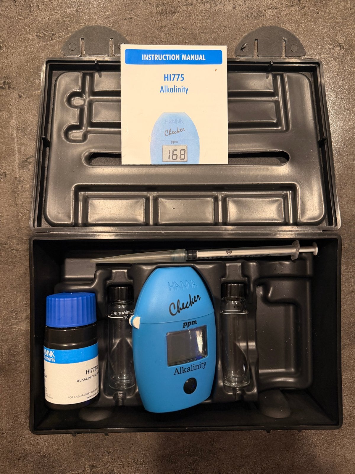 Hanna HI775 Alkalinity Checker - Digitale Alkaliniteit Teste, Ophalen of Verzenden, Zo goed als nieuw
