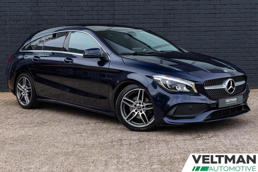 Mercedes-Benz CLA 1.6 Cla180 90KW Sh.br. 7G-DCT 2018 Blauw, Auto's, Mercedes-Benz, CLA, 730 kg, 4 cilinders, Blauw