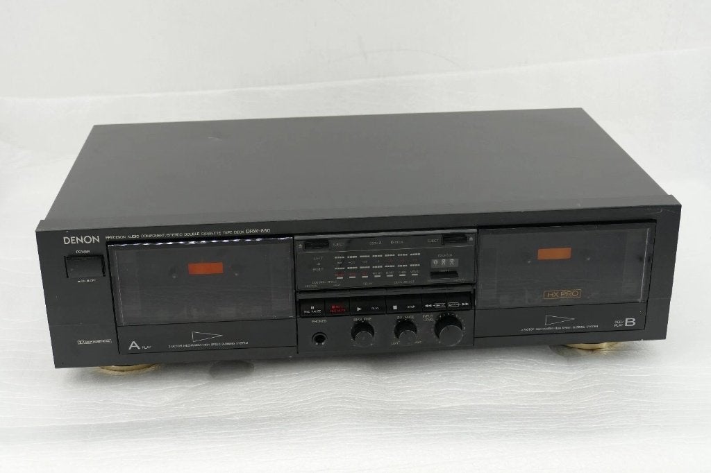 Denon DRW 650 Dubbel cassettedeck, Audio, Tv en Foto, Cassettedecks, Ophalen, Dubbel, Denon, Tape counter