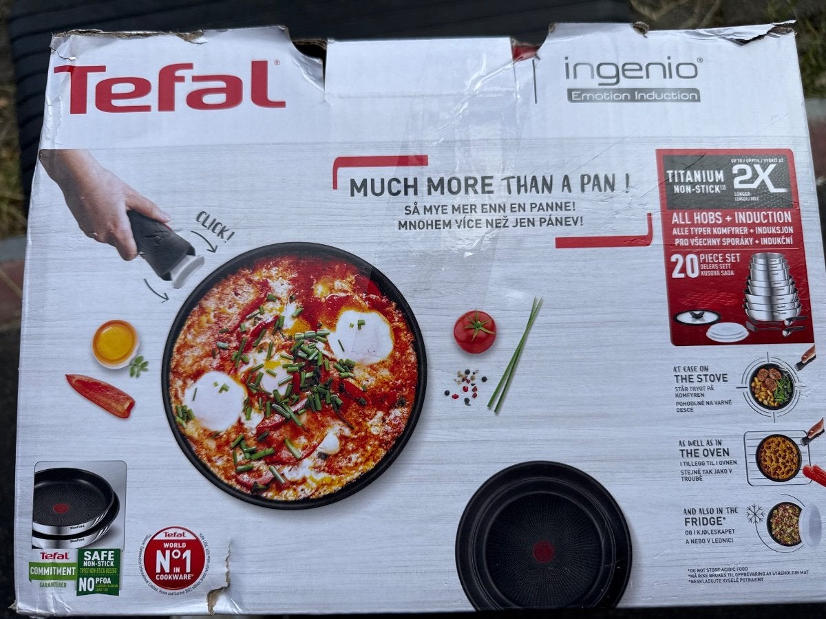 Tefal Ingenio Emotion - Pannenset - 20-delig - Inductie -, Huis en Inrichting, Keuken | Potten en Pannen, -, -, Nieuw, Ophalen of Verzenden