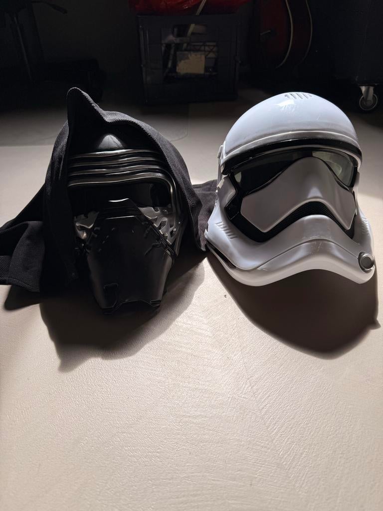 Star Wars pratende maskers - Disney Land Parijs, Ophalen, Zo goed als nieuw, Replica