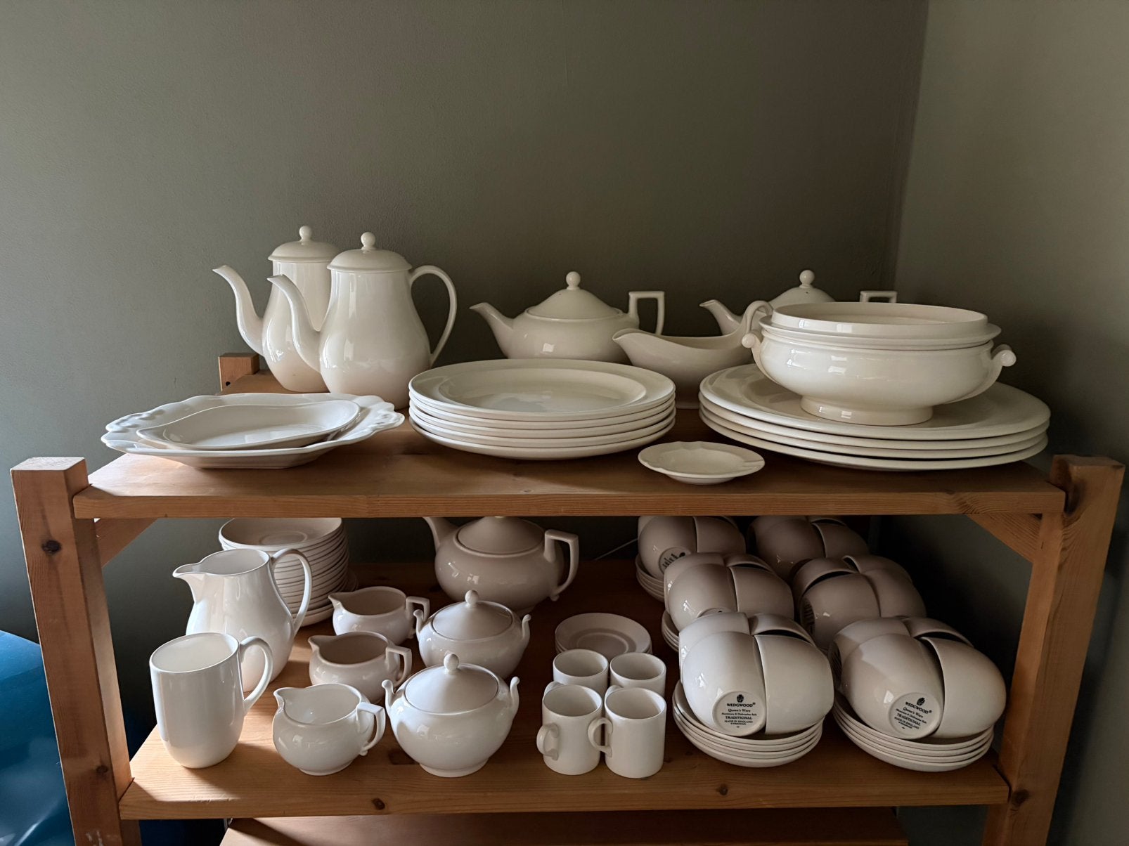 Wedgewood Traditional Plain Serviesgoed, Ophalen of Verzenden