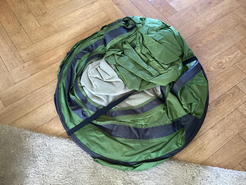 Tent, Ophalen, Zo goed als nieuw, Tot en met 2