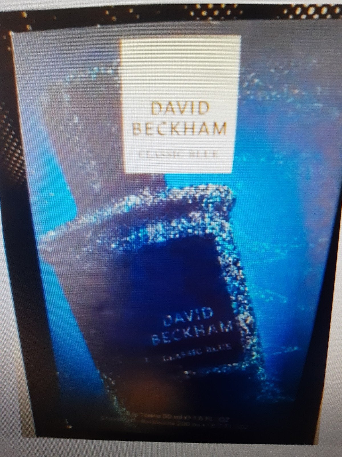 David Beckham Classic Blue set 50 ml edt en 200 ml douche, Ophalen of Verzenden, Nieuw
