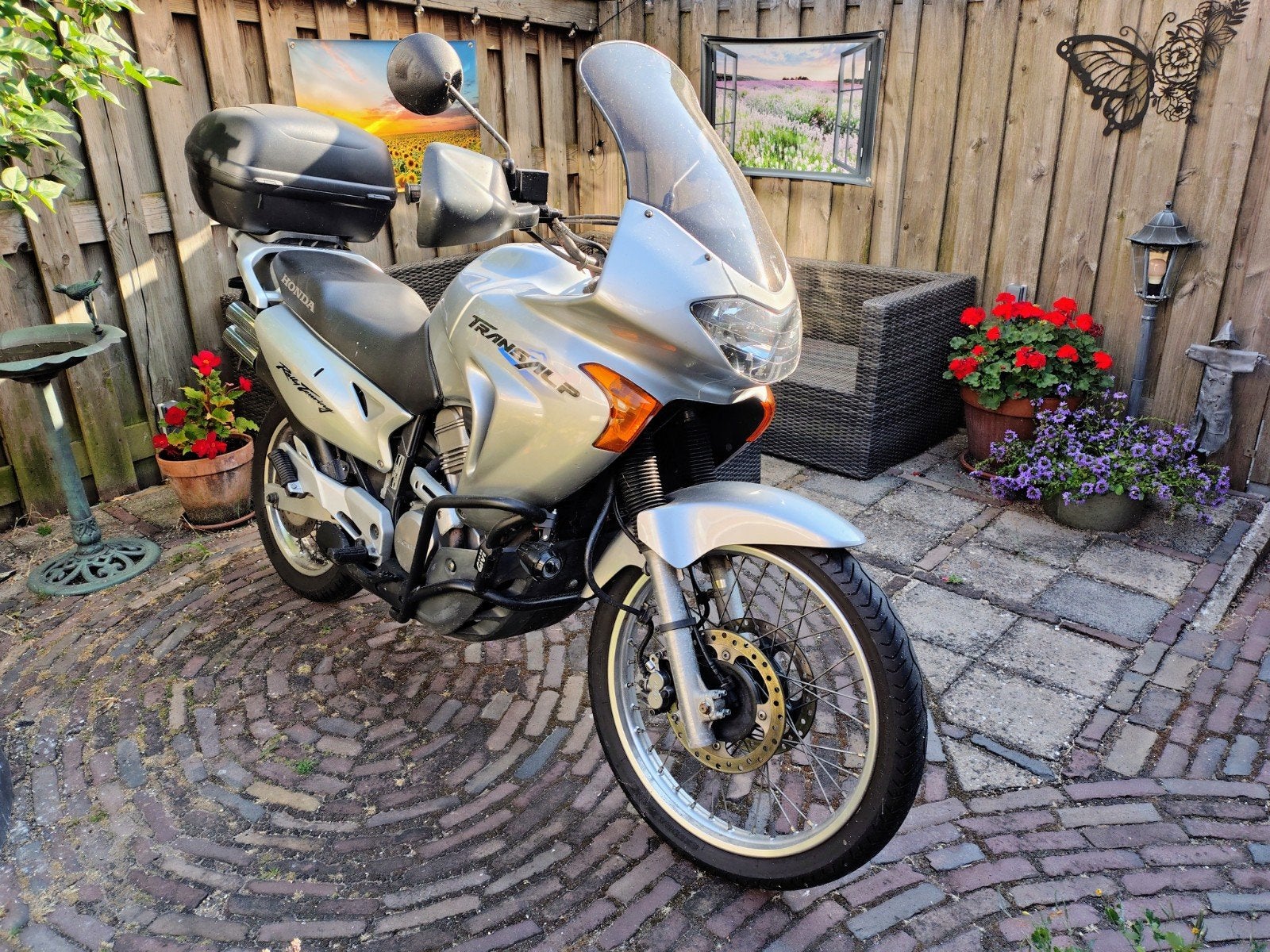Honda xl 650 transalp 2004 met 44.800 km., 2 cilinders, Gebruikt, Particulier, Toermotor