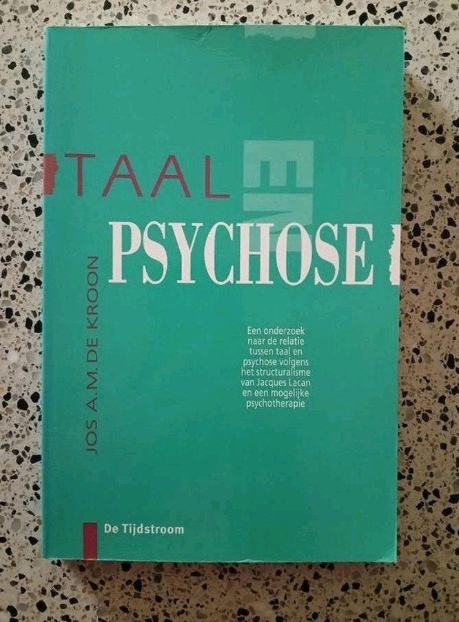 Taal en Psychose - Jos A.M. de Kroon zgan vaste prijs, Ophalen of Verzenden, Jos A.M. de Kroon, Gamma, WO