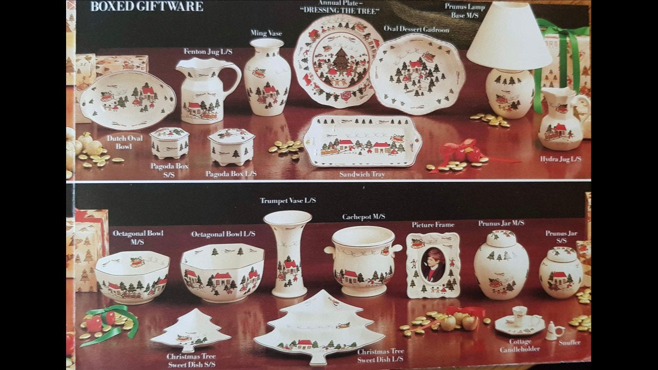 Mason’s Christmas Village 1983 kerstservies mason, Overige typen, Ophalen of Verzenden, Zo goed als nieuw, Overige stijlen