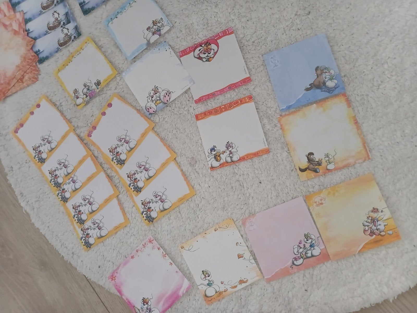 Kleine vierkante Diddl blaadjes veel soorten! 10+2 gratis!!!, Verzamelen, Diddl, Ophalen of Verzenden, Verschillende figuren, Nieuw