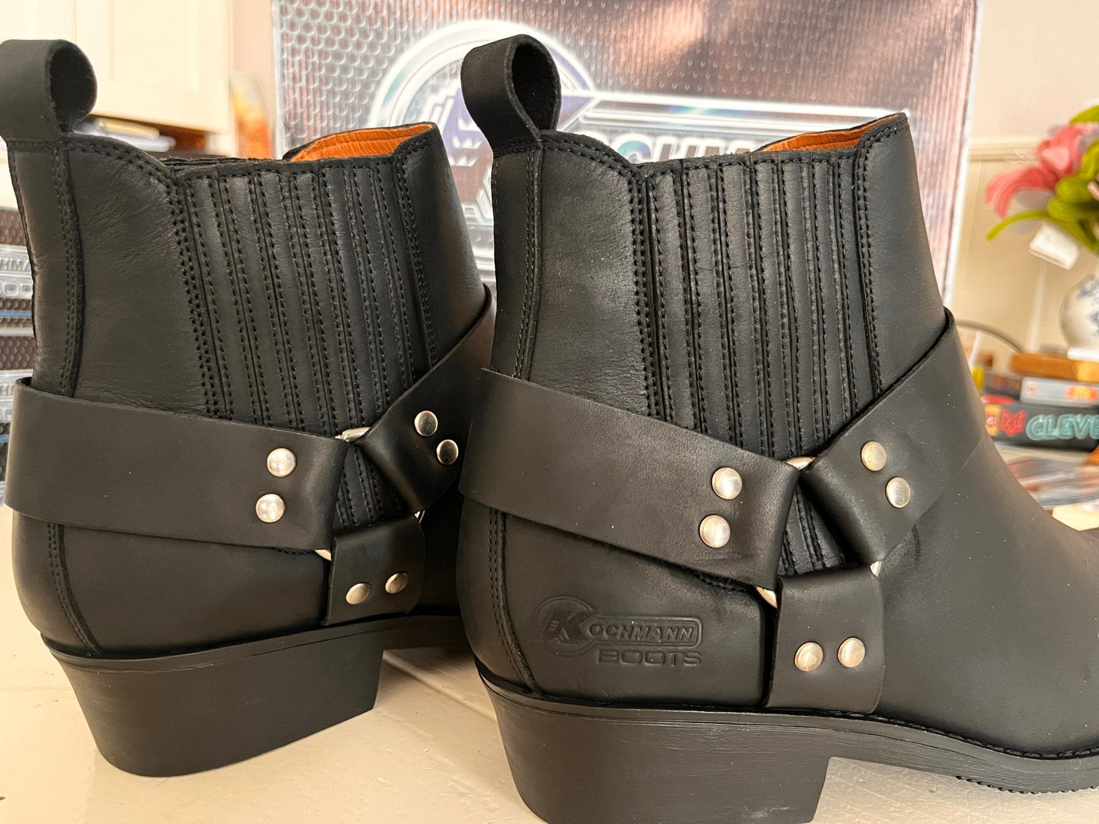 Kochmann City Biker Boots - Maat 46 - Nieuw, Kleding | Heren, Schoenen, Ophalen of Verzenden, Nieuw, Zwart, Boots