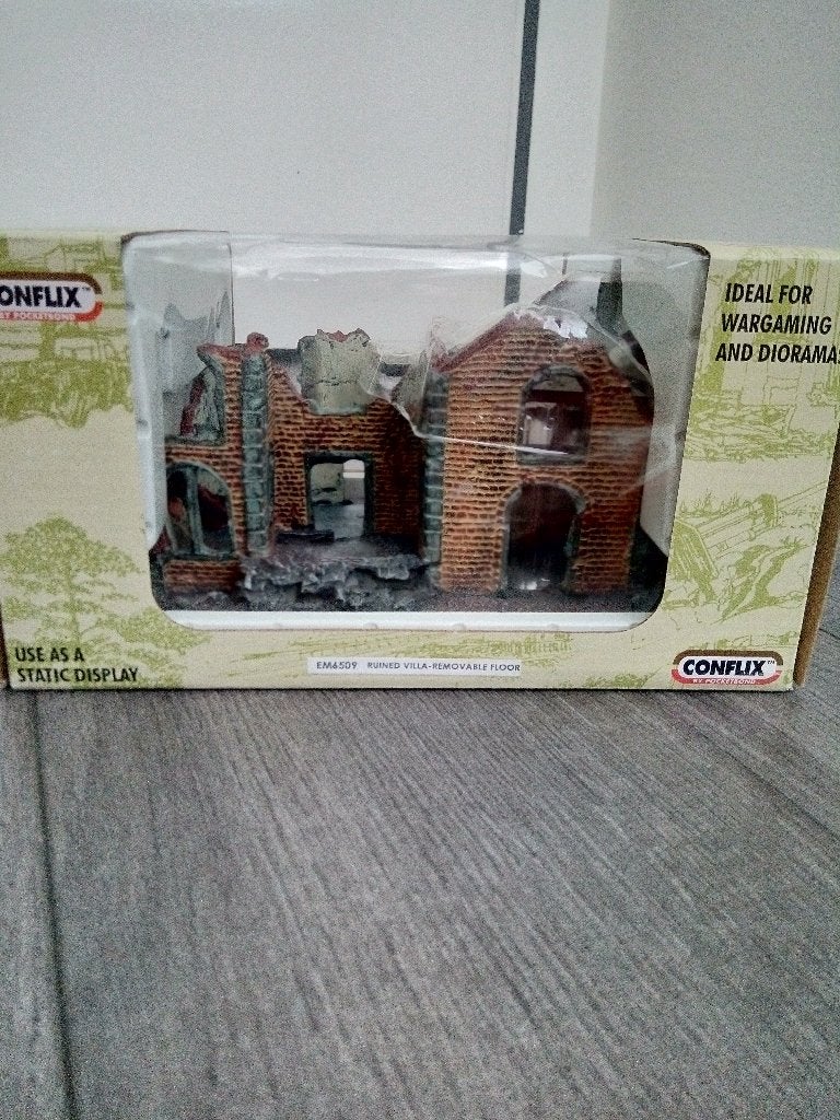 Revell 02511 Panzergrenadiers + Conflix Ruïne 1:72, Ophalen, Nieuw, 1:50 of kleiner, Diorama