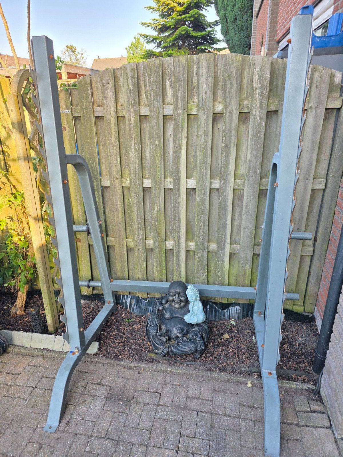 Powerrack 480 Squat Rack / Halterrek voor Thuisgym, Ophalen of Verzenden, Gebruikt, Rug, Overige typen