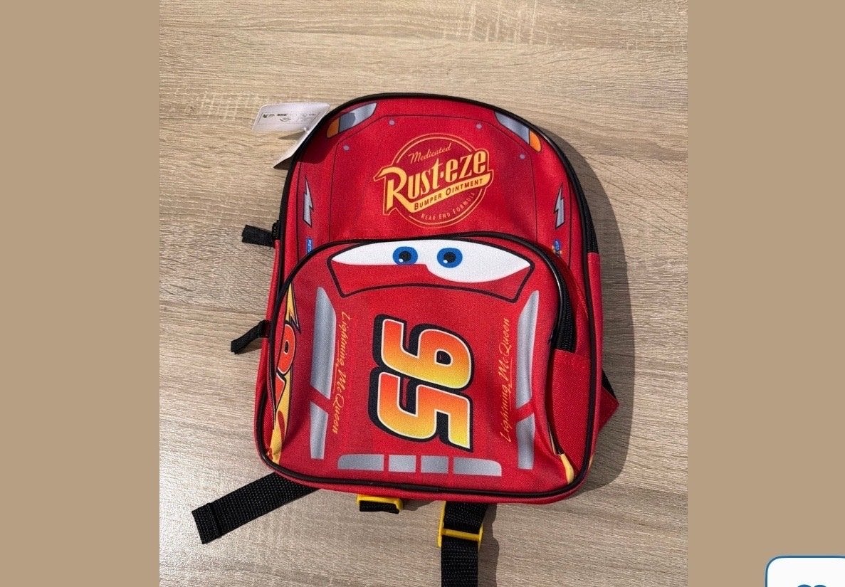 Disney Cars Lightning McQueen Rugzak - Nieuw, Minder dan 30 cm, Disney of Dora, Nieuw, Ophalen of Verzenden