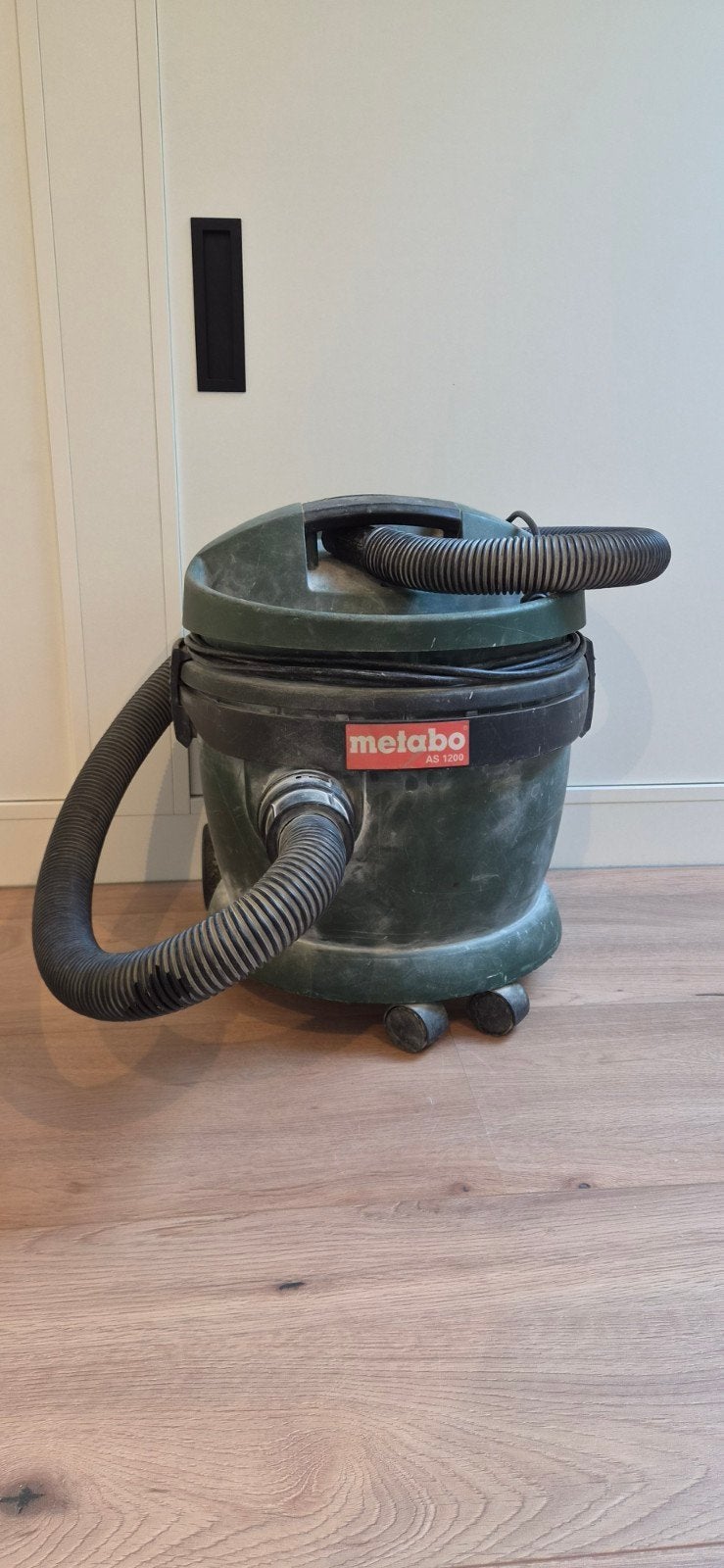 Metabo AS 1200 Bouwstofzuiger, Ophalen, Gebruikt