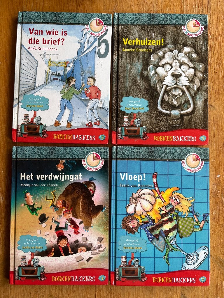 4 uit de Boekenbakkersreeks van 2012, Ophalen of Verzenden, Zo goed als nieuw