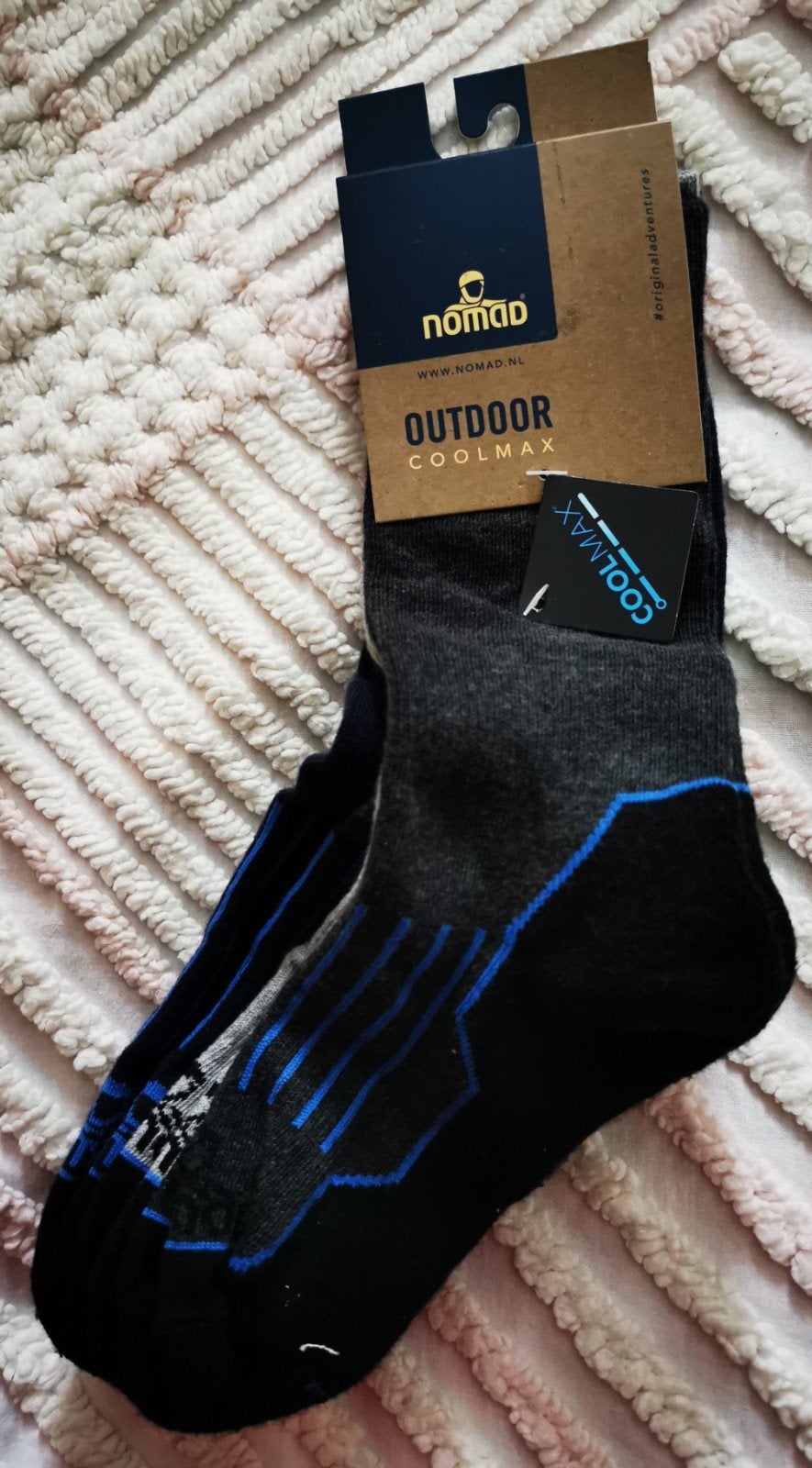 Nomad Outdoor Coolmax Sokken - 3 paar (Maat 39/42), Kleding | Heren, Ophalen of Verzenden