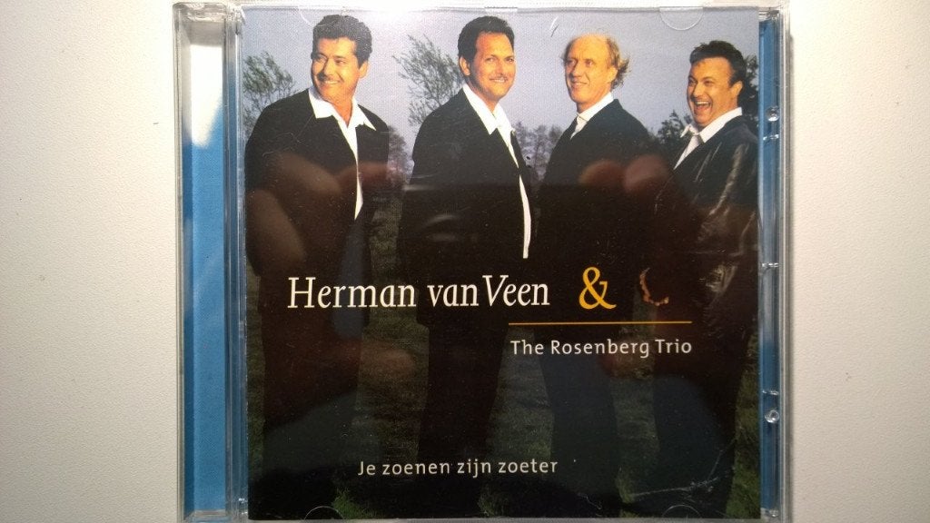 Herman van Veen & The Rosenberg Trio - Je Zoenen Zijn Zoeter, Ophalen of Verzenden, Zo goed als nieuw, Pop, Album