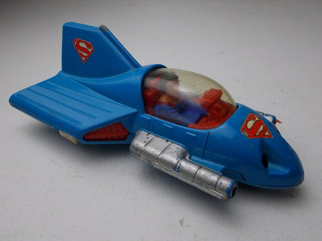 1979 Corgi Toys 265 SUPERMAN SUPERMOBILE Schaal = 1:32 (-A-), Ophalen of Verzenden, Gebruikt, Auto, Corgi