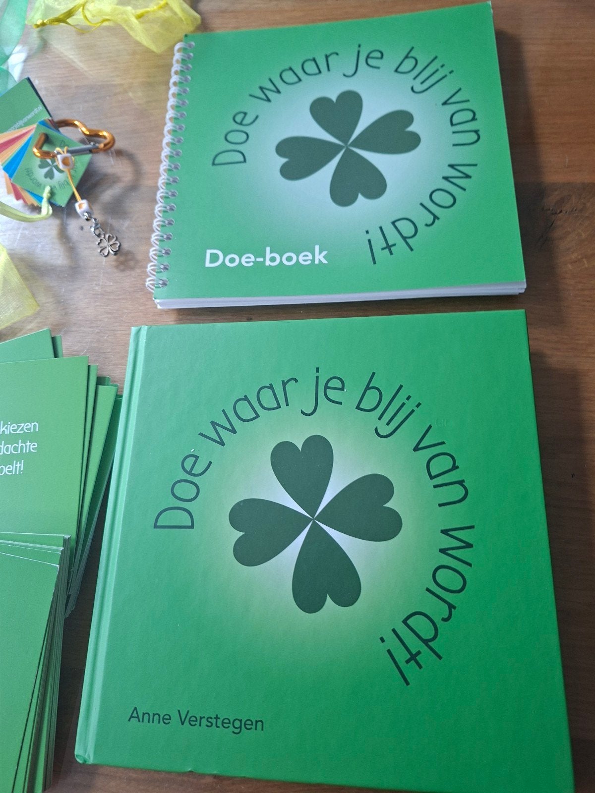 Doe waar je blij van wordt! Boeken en kaarten - Nieuw, Boeken, Ophalen of Verzenden