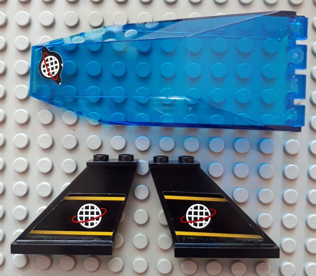 6773 (2) Alpha Team Helicopter enkele onderdelen, Kinderen en Baby's, Speelgoed | Duplo en Lego, Ophalen of Verzenden, Gebruikt
