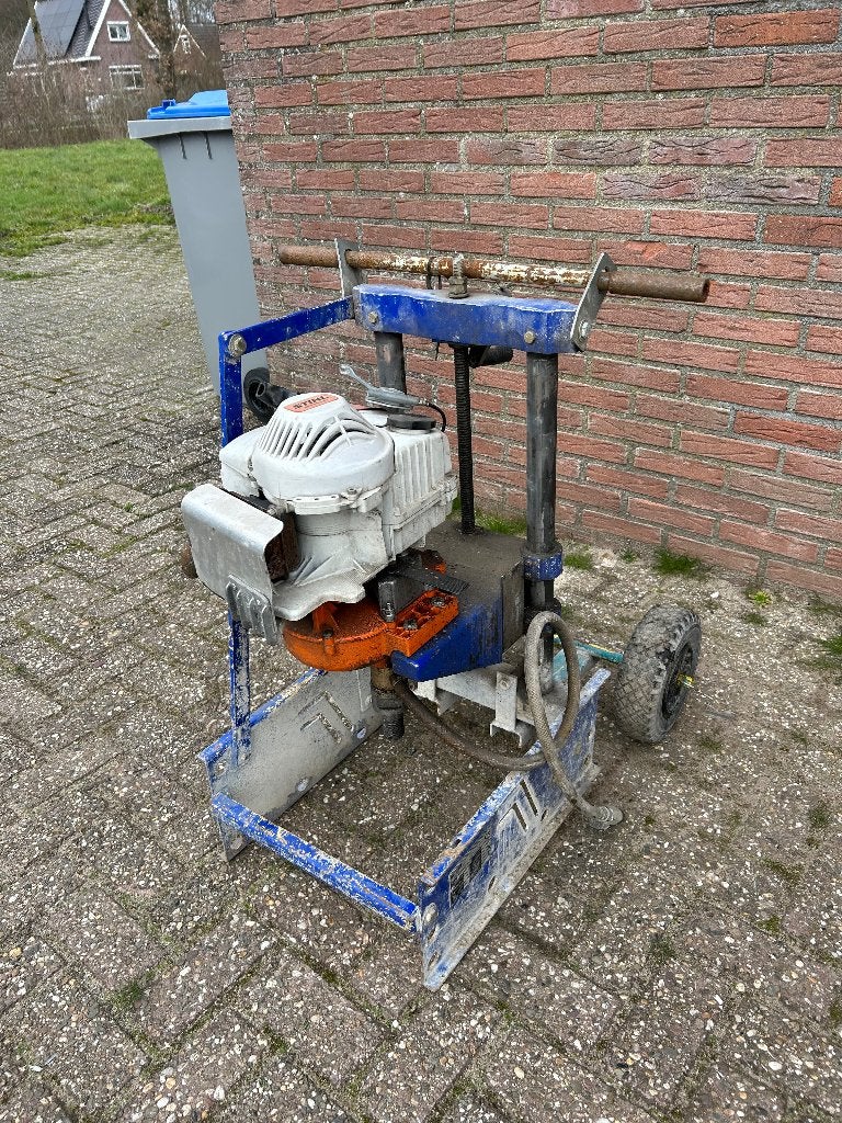 diamant boor/frees machine stihl 2 stuks, Gebruikt, Ophalen of Verzenden