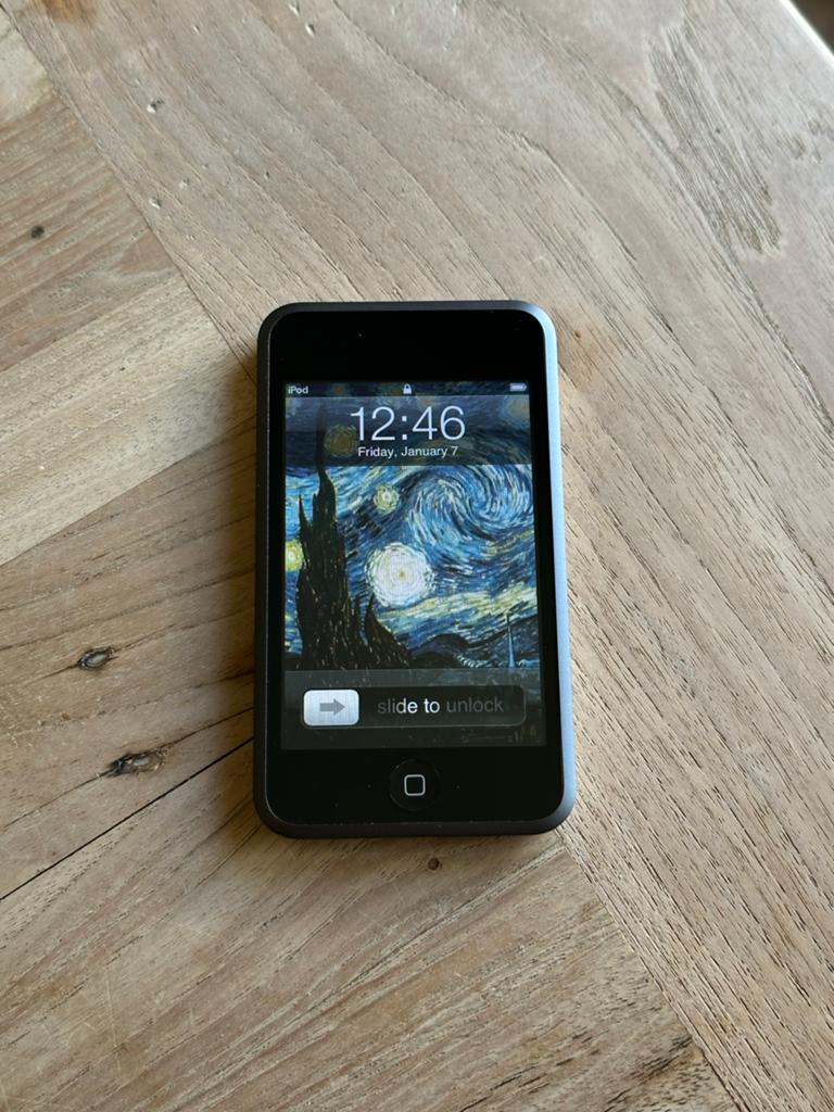 iPod touch 1e generatie 16GB, Audio, Tv en Foto, Mp3-spelers | Apple iPod, Gebruikt, Touch, Zwart, Ophalen of Verzenden