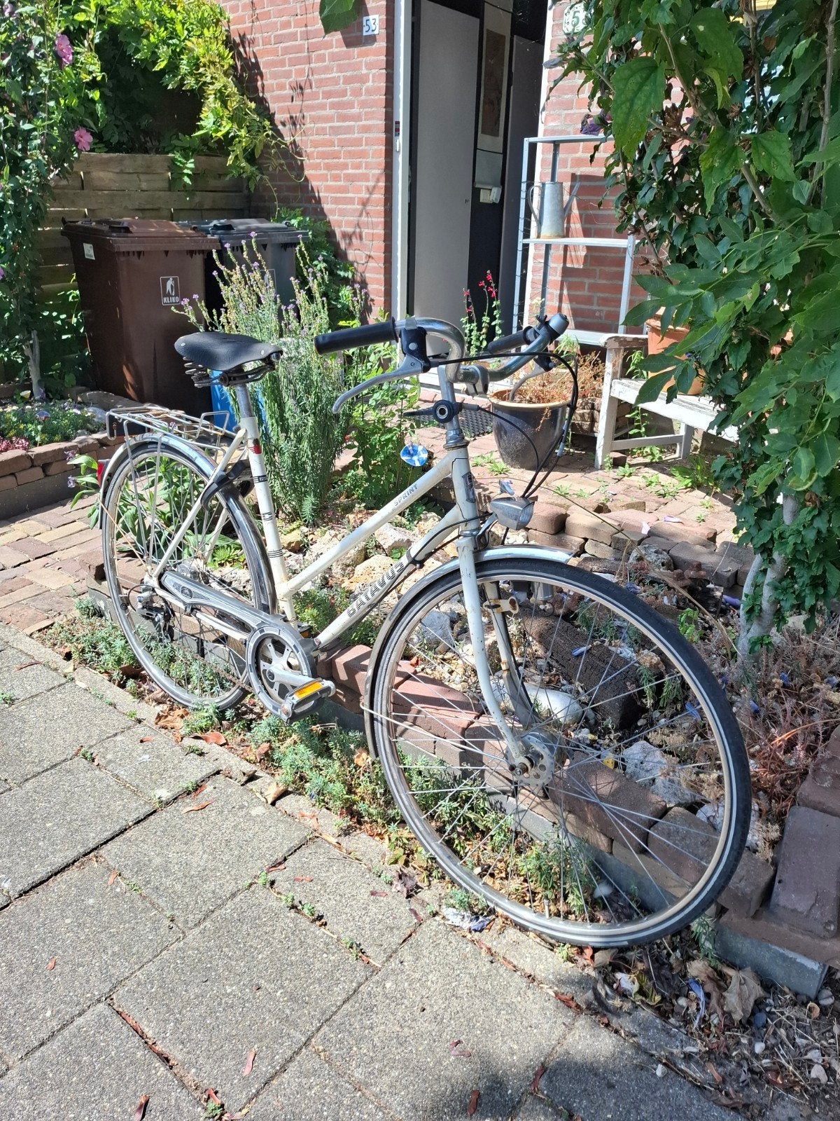vintsge Batavus Sprint Damesfiets, Ophalen, Gebruikt, Versnellingen, Batavus
